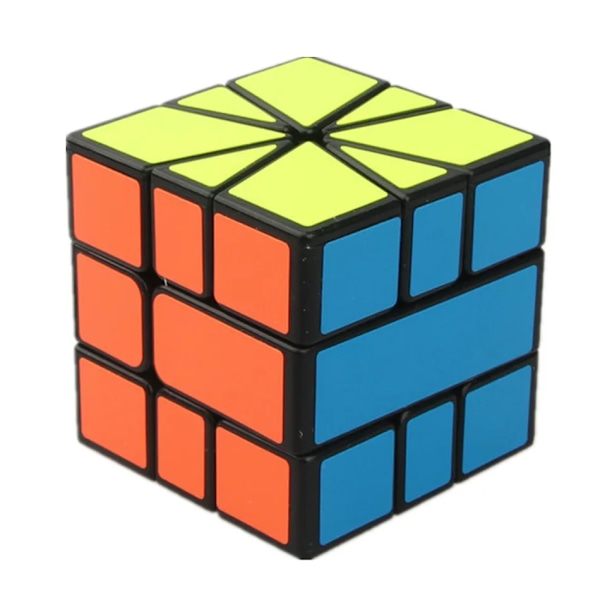 Yj Guanlong Sq-1 Sq1 Magisk Kub Pussel Speed Cube Cubo Magico Pussel Lärande Utbildningsleksaker Som En Gåva Juguetes White