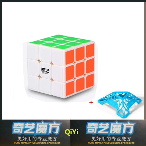 Sail W Professional 3X3X3 Warriors S Magisk Kub Speed Cubes Pussel Neo Svart 3X3 Vuxen Pedagogiska Spel För Barn Leksak Gåva Sail W White