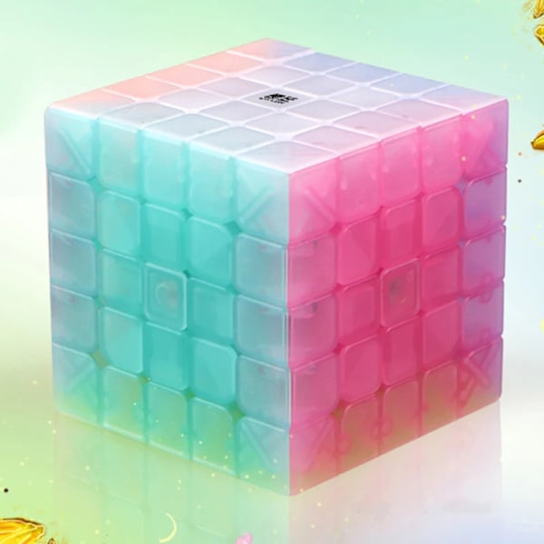 Magiska Kuber Professionell Pyraminx Pussel Leksaker Rubix Kub Hastighet 3X3 Pyramid Magisk Kub Candy Color 5x5x5