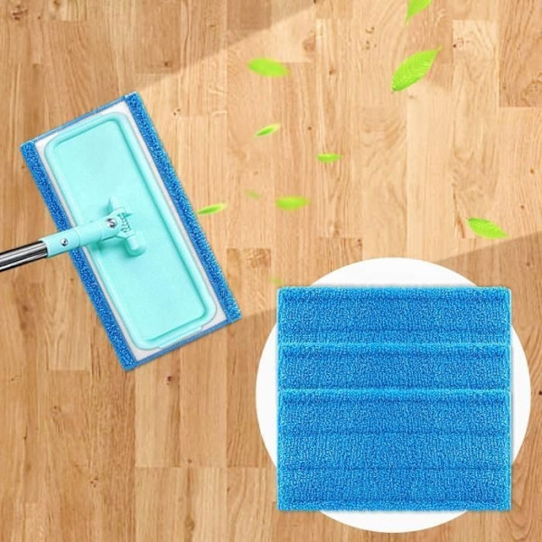 4 Mikrofiberdukar Kompatibla med Swiffer Wetjet Mopprefill För Swiffer Wetjet Tillverkade av Högkvalitativ Mikrofiber blue
