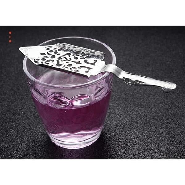 Absintskedar i rostfritt stål - Set om 2 - Socker-, te- och kaffefilter