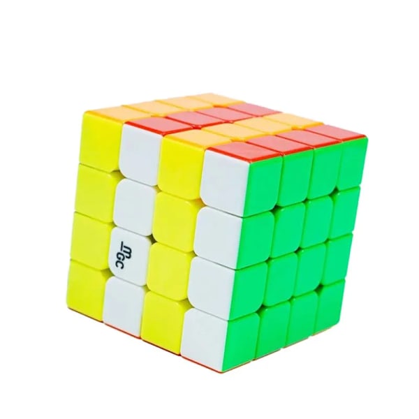 Mgc 4X4 Magnetisk Speed Cube Svart Yj Mgc 4X4X4 Stickerless Pussel Magico Cubo Pedagogiska Leksaker För Barn stickerless