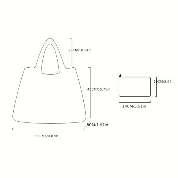 Stor Hopfällbar Shoppingväska - Lättviktig, Bärbar Vattentät Nylon Med Lövmönster För Daglig Användning