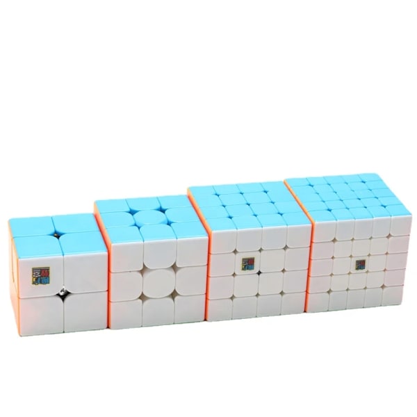 [Picube] 2X2 3X3 4X4 5X5 3C Speed Cube 2X2X2 3X3X3 4X4X4 5X5X5 Professionell 3C Barnpussel 3 MeiLong 23 bundle