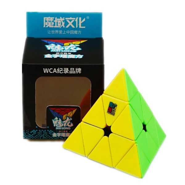 [Picube] Pyraminx 3X3X3 Pyramid Magic Cube Mofangjiaoshi Jinzita 3X3 Cubo Stickers Magico Puzzle Cube Gift Macaron Macaron