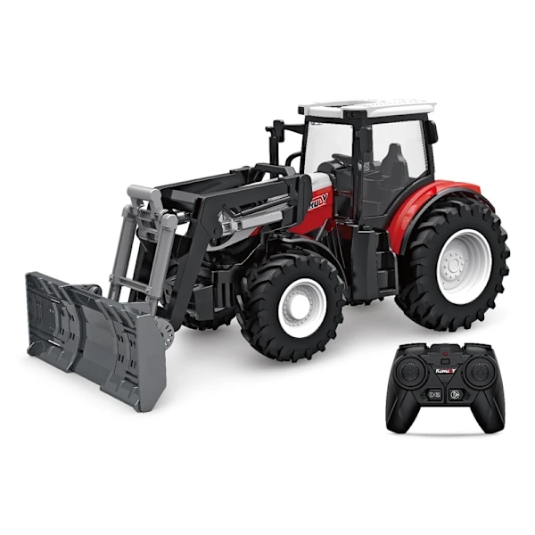 1/24 RC-lastbil lantbruks traktor bil släpvagn 2.4g fjärrkontroll bilar modell jordbruk miniatyr bonde djur modell leksaker barn pojke Model 3