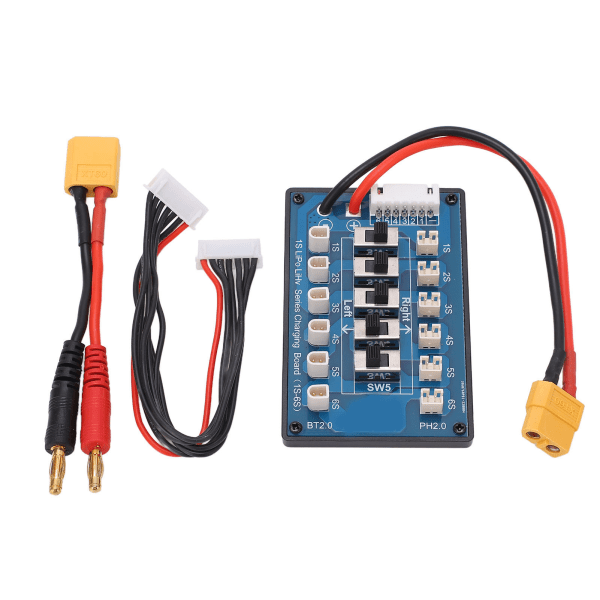 Batteri Balance Lade Plade 1S Serieforbindelse Balance Ladeadapter til Lithiumbatteri