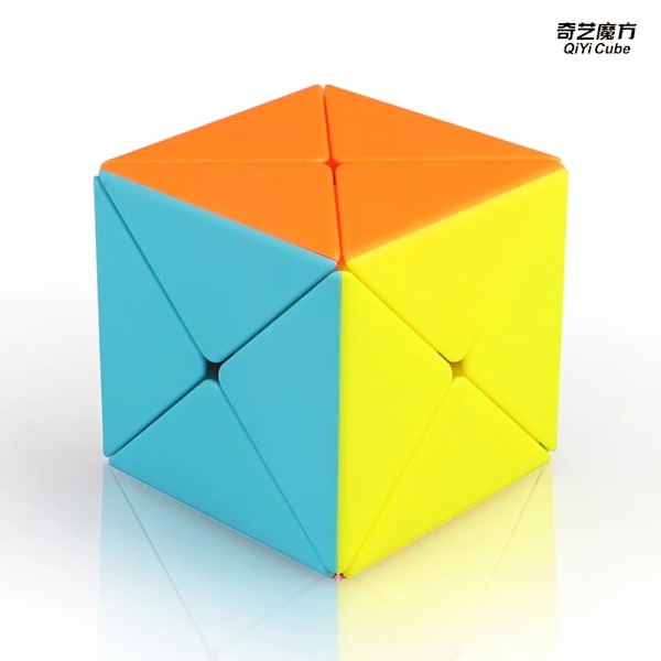 Dino Cube 3X3 Magic Speed Cubo X Cube Stickerless Professionellt Pussel Fidget Leksaker Barnpresenter X cube Stickerl