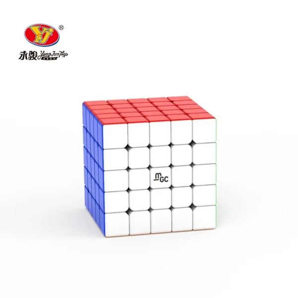 Yj Mgc Version Series 2X2 3X3 4X4 5X5 6X6 7X7 Elite M Magnetisk Megaminxeds Magic Speedcube Cubo Magico Leksaker För Barn Present MGC 5X5 Stickerless