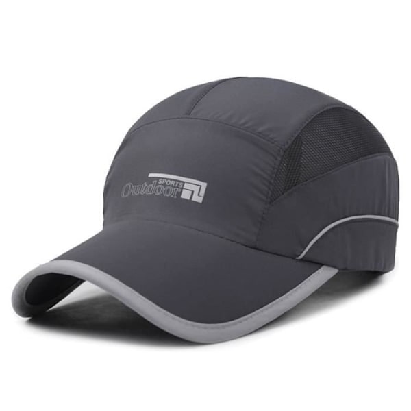 Herr Dam Keps Anti-Uv Sport Solhatt Dark gray