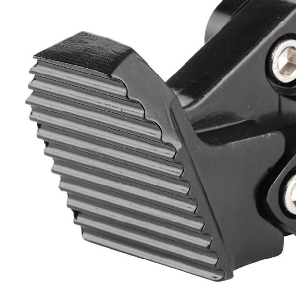 Vingvo Universal Stöd Universal Motorcykel Sidostöd Justerbart Fotstöd Ben Stödbensplatta