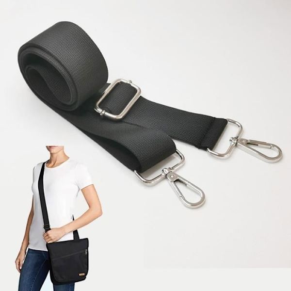Axelrem, Crossbody-väskrem, Justerbar 83-150 cm Handväska Axelrem, Ersättningsrem