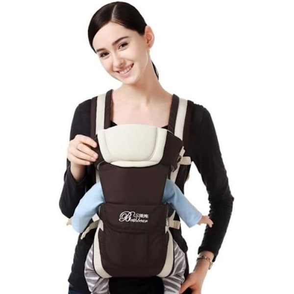 Ywei Fysiologisk Bärsele - Gg31630 - Khaki - Från Födsel Till 6 Månader - 3 Till 15 Kg Khaki