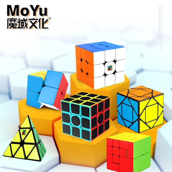 2X2 3X3 Professionell Magisk Kub 2 Gånger;2 3 Gånger;3 Hastighetspussel Barns Fidget Leksak Speciell Original Ungersk Cubo Magico Puppet Cube No.2