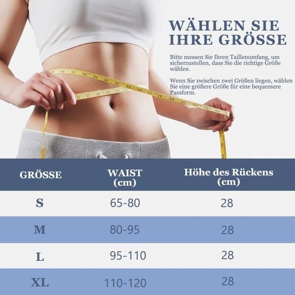 Ryggsträckare, Justerbart ryggstödsbälte M