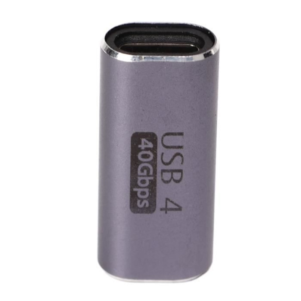 Yui Usb C Hona Till Hona Adapter Typ C Till Typ C Hona Till Hona Adapter 40Gbps Dataöverföring 100W