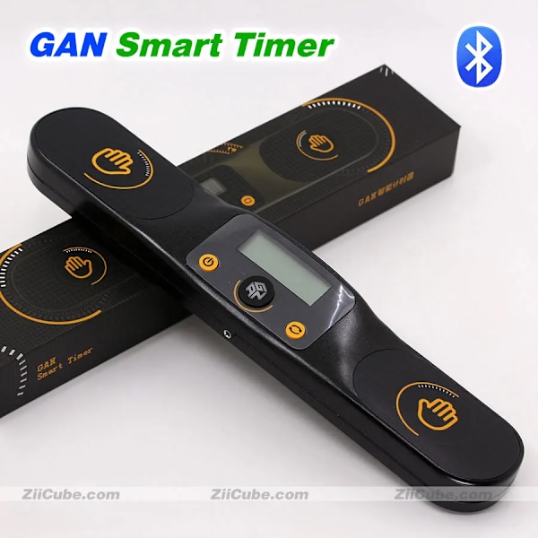 Cube Timer V1 Mat Smart Bluetooth Hastighetspussel Svart Och Silver Professionellt Wca Tävlingsverktyg För Kubspelare Måste Ha Timer V1Black