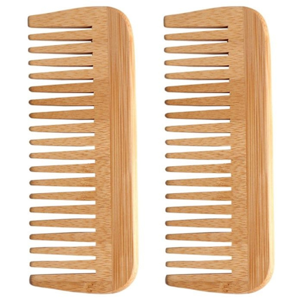 2-pack Trä Utredningskam, Utsökt Massagekam För Kvinnor