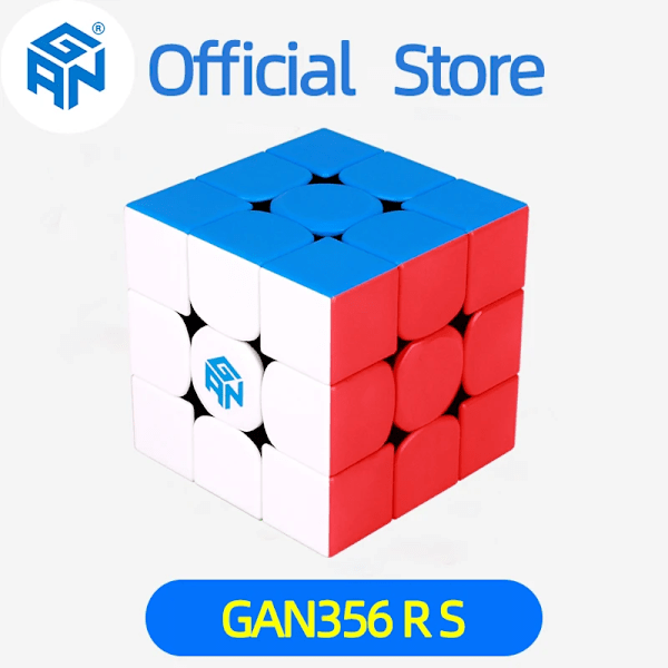 356 M Magnetisk Speed Cube Stickerless 354 356Xs 356X V2 Speedcube Professionell Magisk Kub Magnetiska Leksaker För Barn 356 m with GES