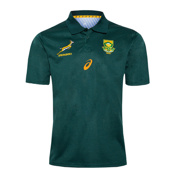 Mordely 2020 Sydafrika Rugby Jersey-skjortor för vuxna Bekväm M