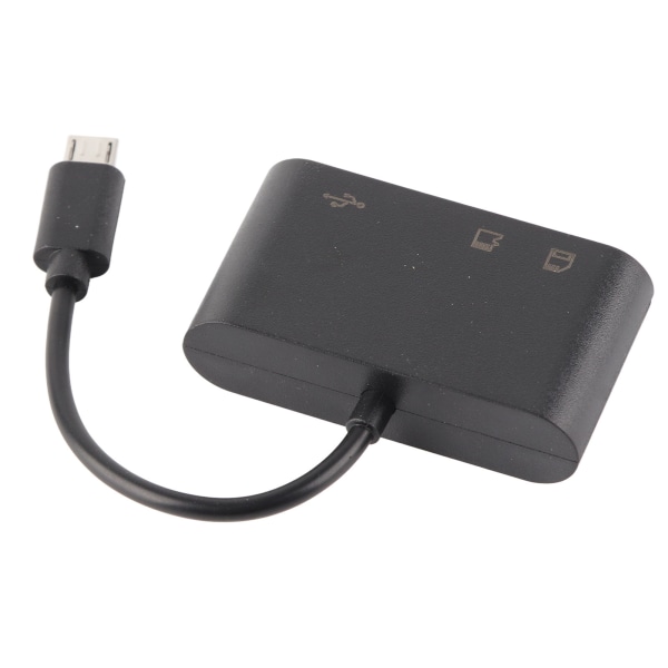 Støtte for mikro-USB-kortleser Lagringskort Minnekort U Disk USB-kortleser Mobiltelefon Datamaskin Universal for Android