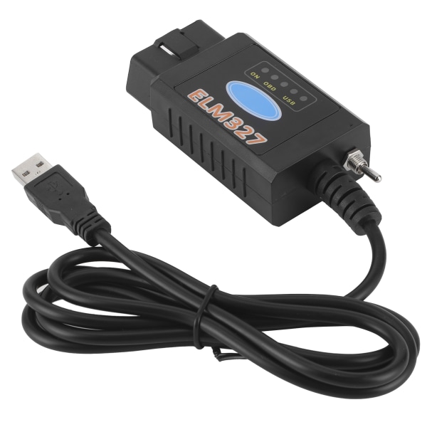 OBD2 skanneradapter kodeleser Bluetooth diagnosegrensesnitt Autoskanneverktøy Passer for Ford