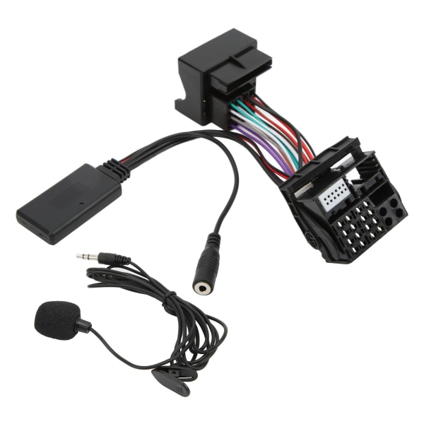 Bil RD4 mikrofon extern montering Bluetooth 5.0 Aux ljudkabeladapter Ersättning för Citroen C5 C6 C8 C2 C3