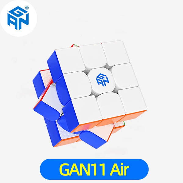 11 Air M 3X3X3 Magnetisk Speed Cube 3X3 11 M Duo Speedcube Stickerless Professionell Magic Cube Pussel Leksaker För Barn 11 Air