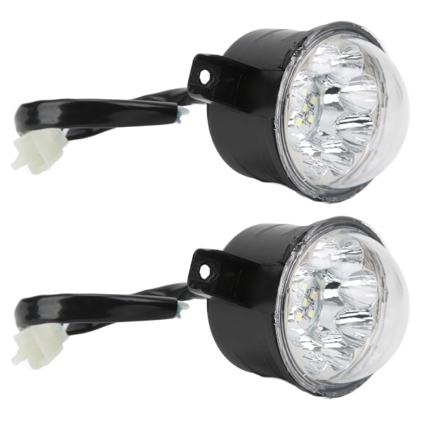12V 14 LED-lys foran hodelys Lampe 3-trådsspenne for 50cc 70cc 90cc 110cc 125cc firehjuls ATV