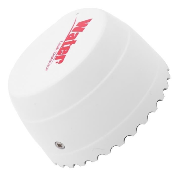 Hurrise Vattenläckagedetektor Översvämningsnivåsensor, Lågspännings Vattenläckagealarm, Röd LED 3V Verktygssats White