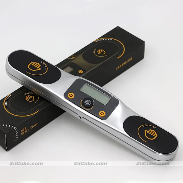 Cube Timer V1 Mat Smart Bluetooth Hastighetspussel Svart Och Silver Professionellt Wca Tävlingsverktyg För Kubspelare Måste Ha Timer V1Black