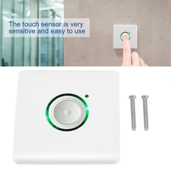 Ac110‑250V Utomhus Led Touch Fördröjningstimer Switch 16 Tidsinställningar Ab5793