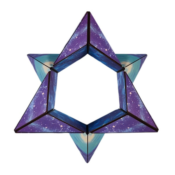 Er Varierande Geometrisk Föränderlig Magnetisk Magisk Kub Anti Stress 3D Hand Flip Pussel Kub Barn Stresslindrare Fidget Leksak MC-06