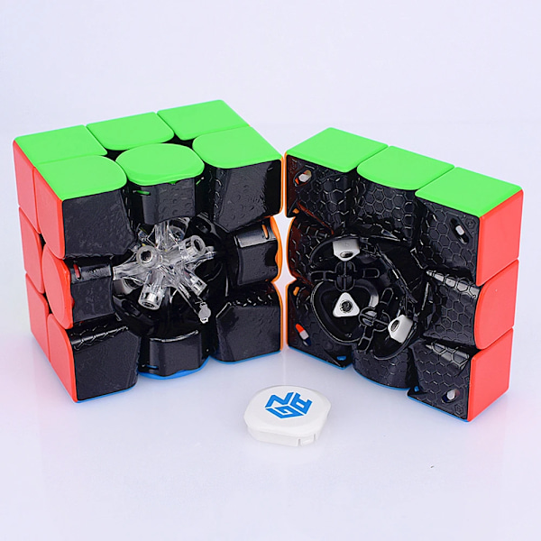 Mini M Pro 3X3 Magnetisk Magisk Hastighetskub Professionell 11 Mini Fidget Leksaker 11 M Pro 3X3 11 Frosted Primary