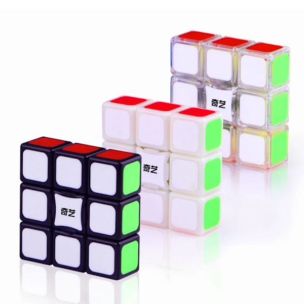 1X3X3 Magisk Speed Cube Stickerlös 3X3X1 Pussel Cubo Magico Twist 133 Kub Utbildningsleksaker För Barn Transparent