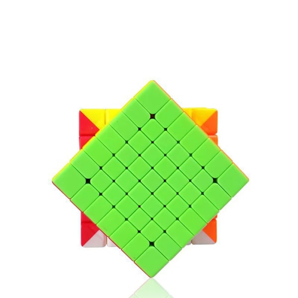 Warrior Magic Cube Basic Komma Igång Professionell Vattentät Stickless Pussel Magic Cube Utbildning Lärleksak För Barn QiXing S7