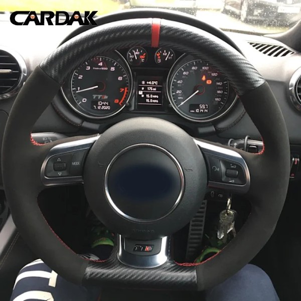 Handsydd rattöverdrag för Audi TT TTS (8J) 2006-2013 2014 A3 S3 (8P) Sportback 2008 2009 2010 2011 2012 Style 4