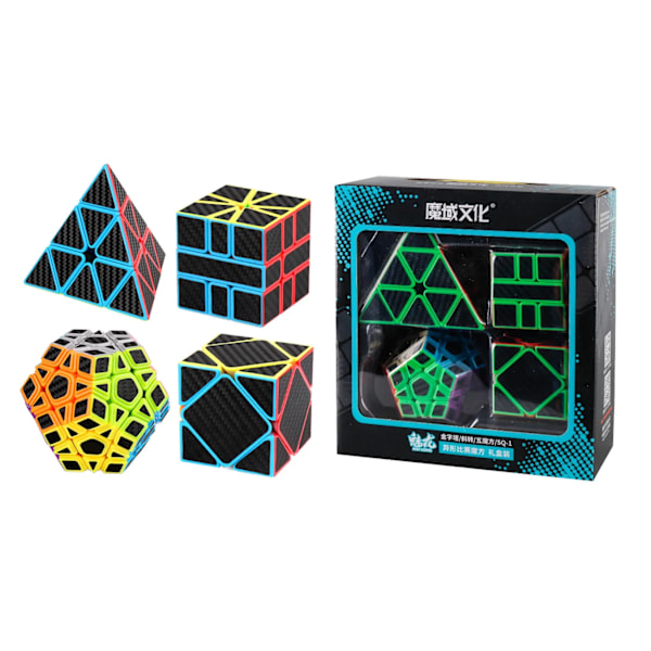 [Picube] 2X2 3X3 4X4 5X5 Presentask Kub 2X2X2 3X3X3 4X4X4 5X5X5 Magisk Kub Presentask Speed Bundle Pussel Kub MoYu Alien Set