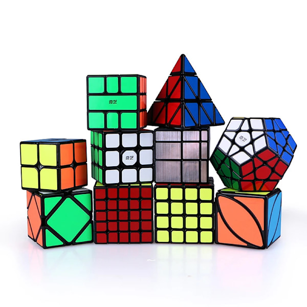 Warrior Magic Cube Basic Komma Igång Professionell Vattentät Stickless Pussel Magic Cube Utbildning Lärleksak För Barn Yongshi W3