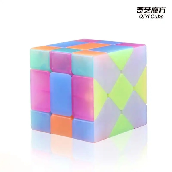 3X3 Fisher Windmill Axis Magic Cube Pussel Speed Cubo Magico Mofangge Xmd Professionell Pedagogisk Leksak För Barn Fisher jelly