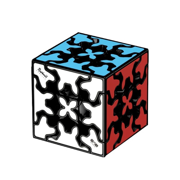 Gear Cube) 3X3 Alien Magtic Kub Racing Barnpussel Leksaker gear cube