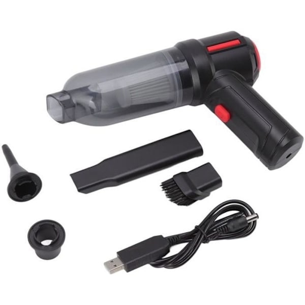 Qiilu Superkraftfull Dammsugare Sladdlös Dammsugare Superkraftfull Sugning USB-laddning Mini Dammsugare Maskin För Bil