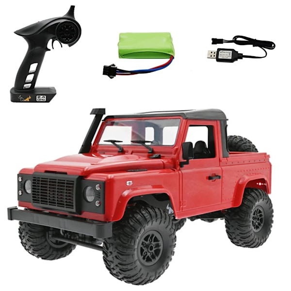 1:12 skala mn99s rtr version rc bil 2.4g 4wd rc stenklättrare d90 defender pickup fjärrstyrd lastbil leksaker rc bilar terräng 4x4 MN91-R-1B