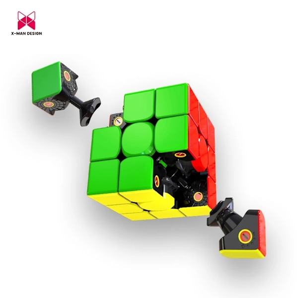 Cube Xmd Tornado V2 3X3X3 Magnetisk Kub Ambition 4X4X4 Magnetisk Magisk Kub Professionell Speed Cube Pussel Leksaker Ambition 4x4