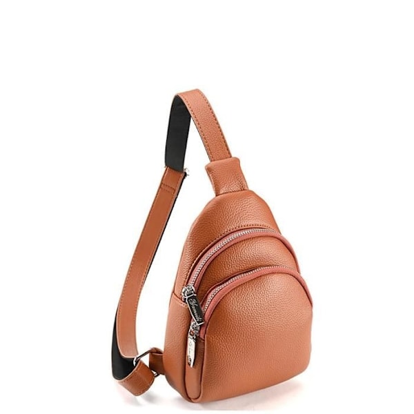 Axelväska Bröstväska, Dam Crossbody Väska, Brun