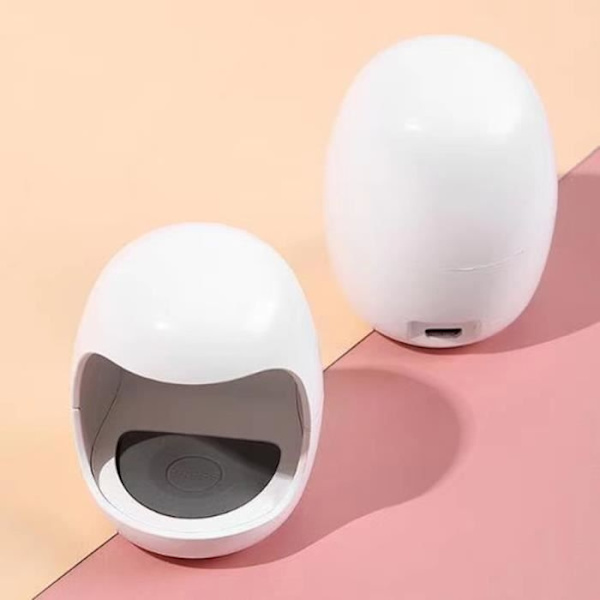 Vit - 3W USB Nagellampa, Mini Portabel Nageltork, UV Gel Hårdnande, Stretchbar Gel För Personlig Manikyr Användning