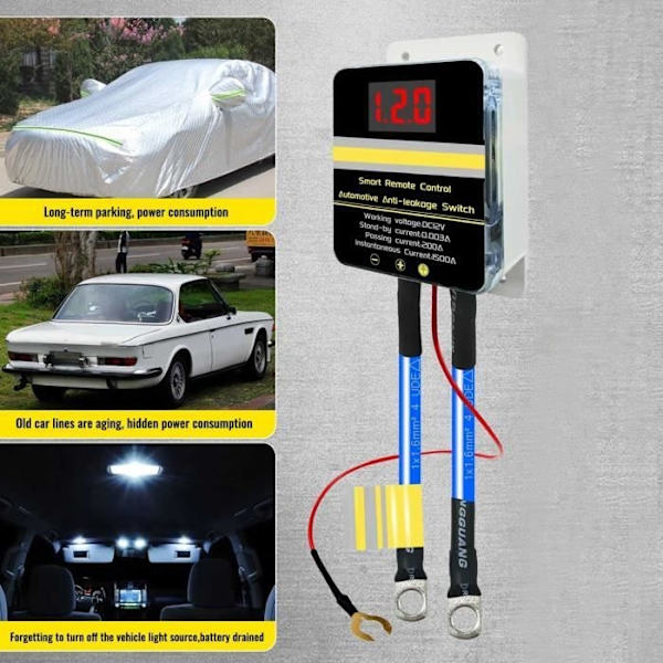 Batteribrytare Batterifrånskiljare 12V Batteriströmbrytare För Båtar Lastbilar, Husbilar, Släpvagnar