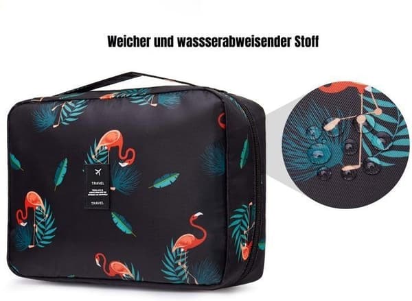 Necessär Hängande Resenecessär, Flamingo A0157