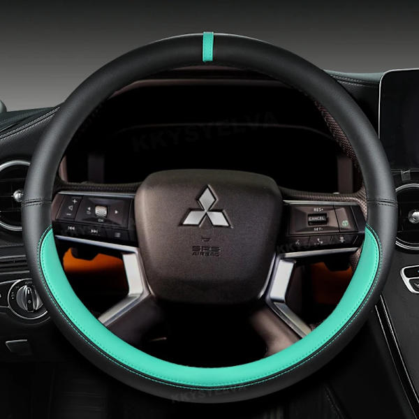 Rattstyrningsöverdrag för Mitsubishi Outlander 2022 L200 2022 Mirage ASX 2012-2019 Eclipse Cross 2017-2019 Biltillbehör GREEN