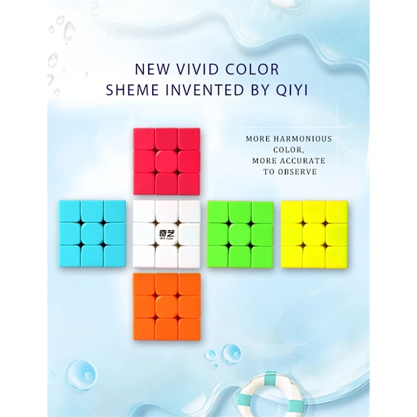 Sail W Professional 3X3X3 Warriors S Magisk Kub Speed Cubes Pussel Neo Svart 3X3 Vuxen Pedagogiska Spel För Barn Leksak Gåva Sail W Black